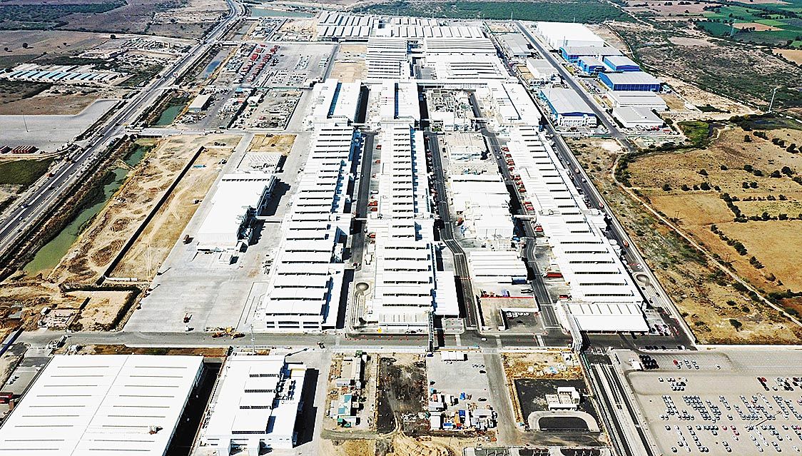 SMGの完成車工場