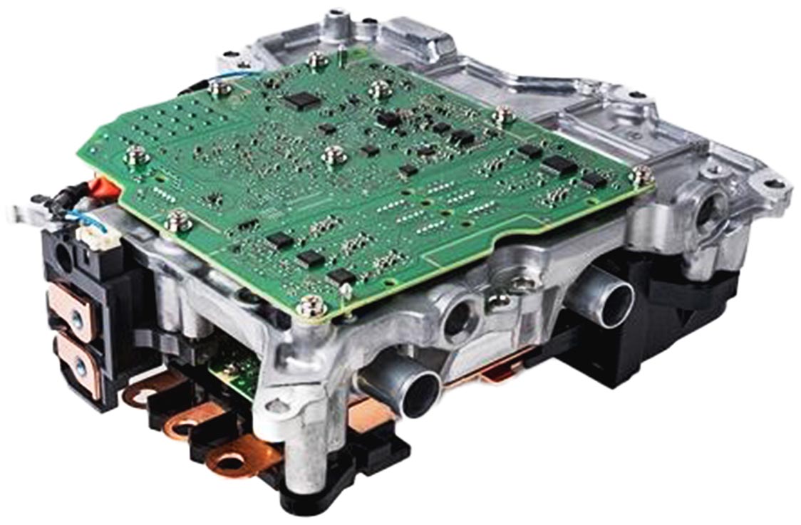 デンソーのeアクスル内蔵インバーター