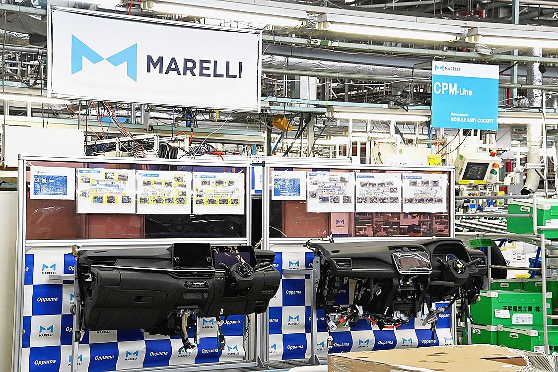 マレリは日産自動車、ステランティスが主取引先だ(日産工場内にあるマレリのサブライン)