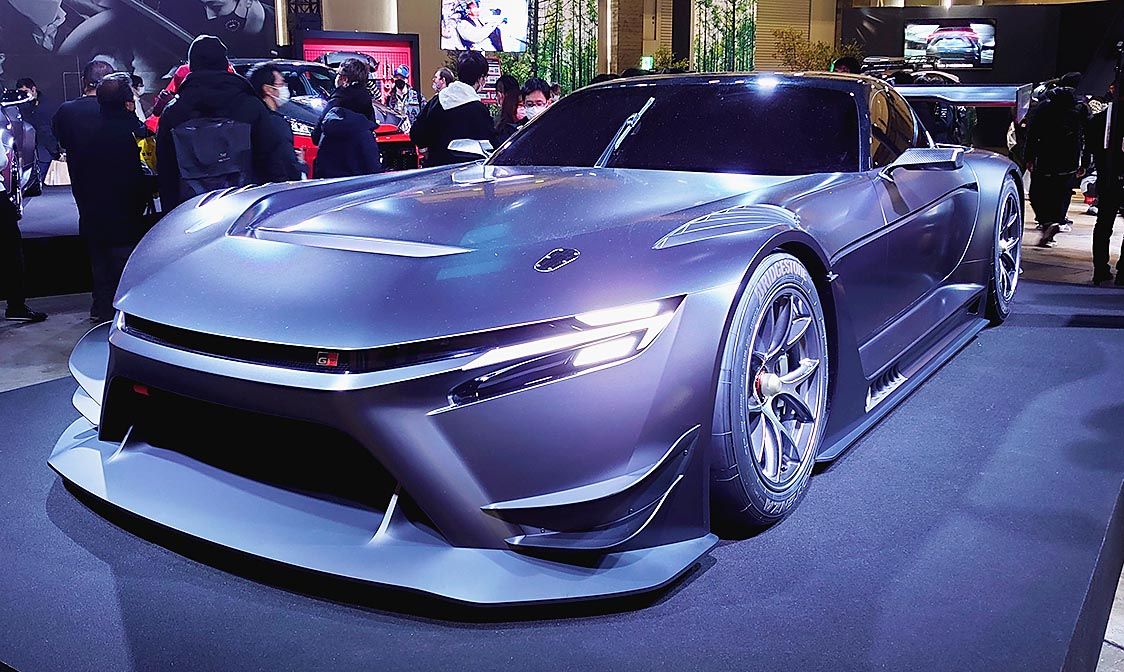 2022年の東京オートサロンに出展した「GR GT3コンセプト」