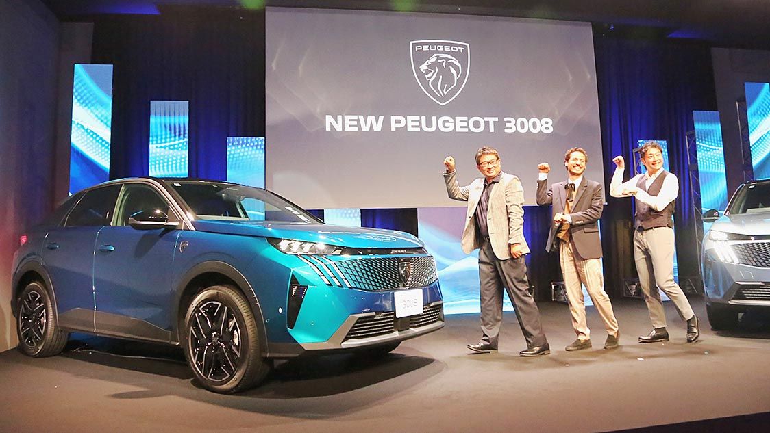 ステランティスジャパン、プジョー「3008」8年ぶりの新型　まずはマイルドHV　年内にEV追加　489万円から