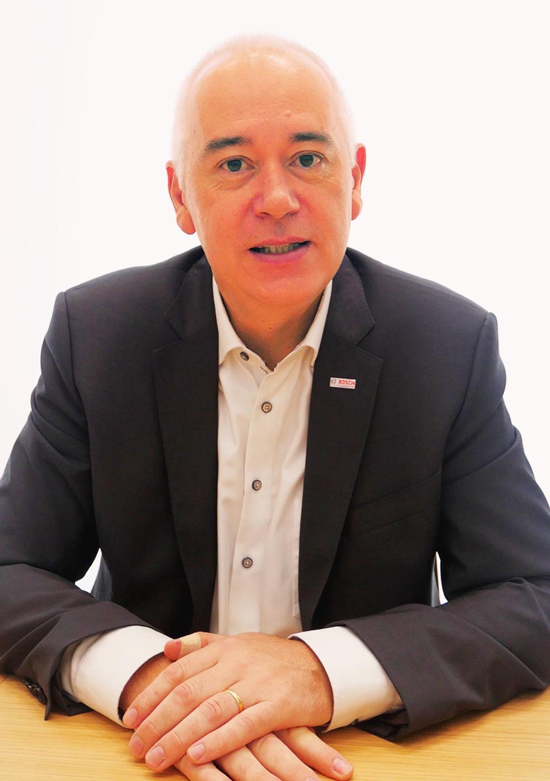 連載「テックで拓く　次世代技術の現在地　インタビュー編」（1）ボッシュ　クリスチャン・メッカー社長